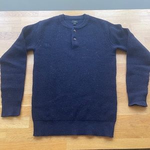 J crew waffle knit Henley